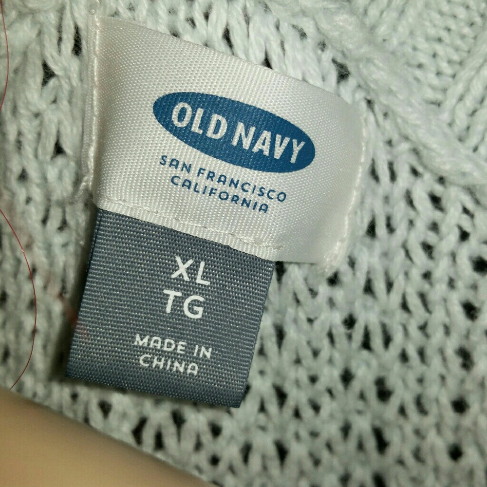 🔥Light Blue Old Navy Sweater | Sz XL - Picture 3 of 3